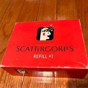 The Game of Scattergories Refill #1 Package